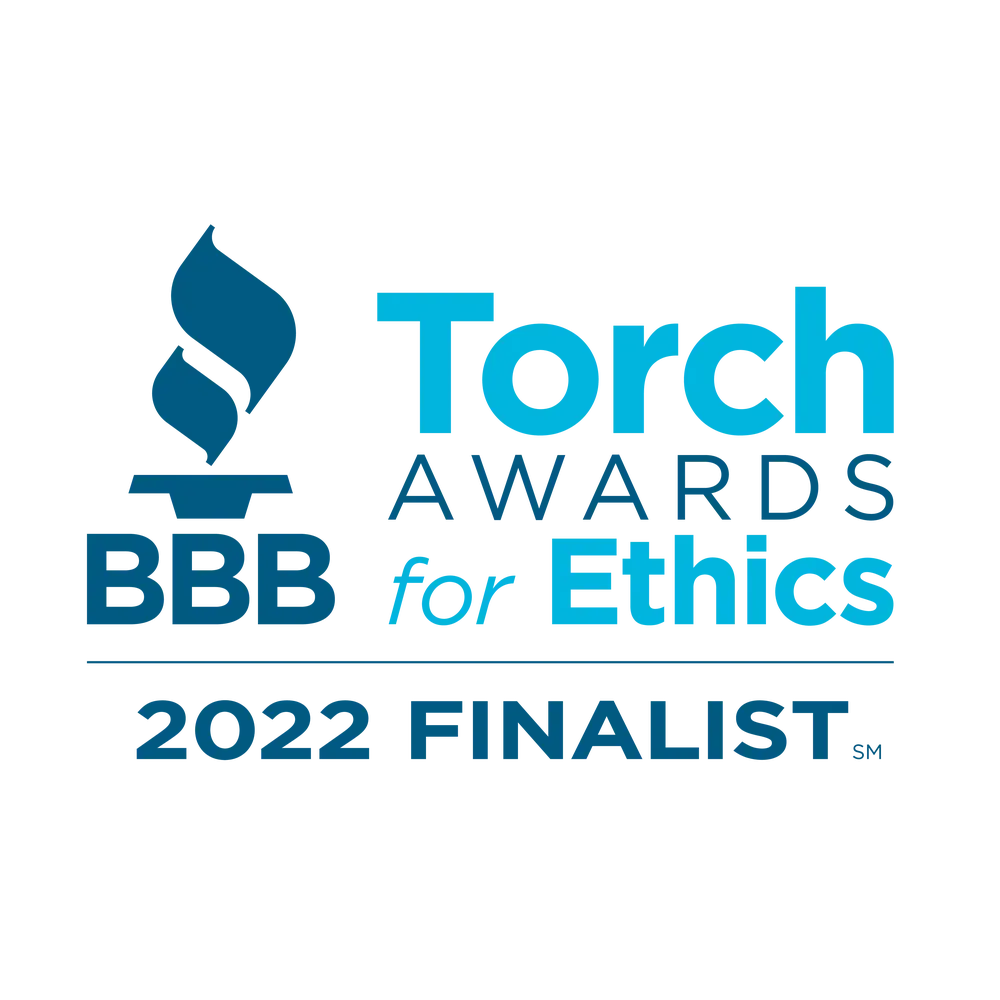 Photo of 2022 BBB Torch Award for Ethics Runner-Up